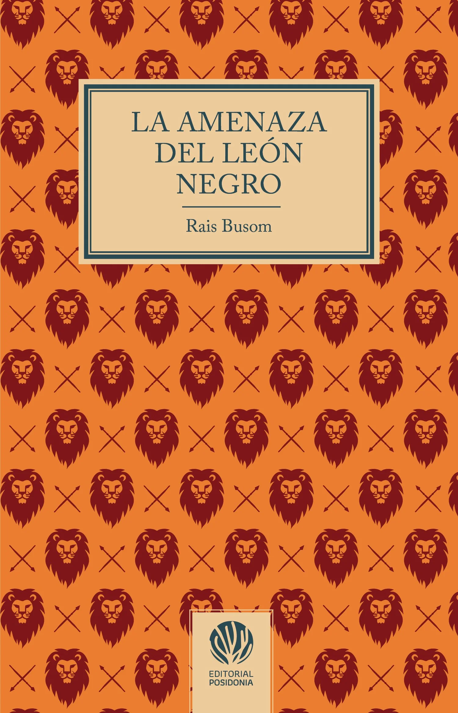 Portada de «La amenaza del león negro»