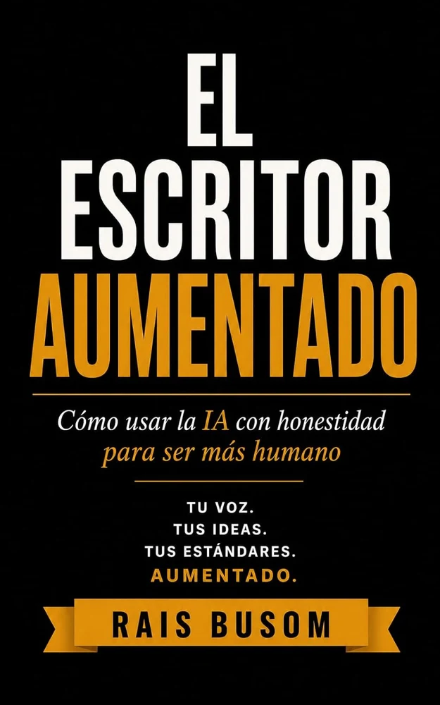 Portada de «El escritor aumentado»